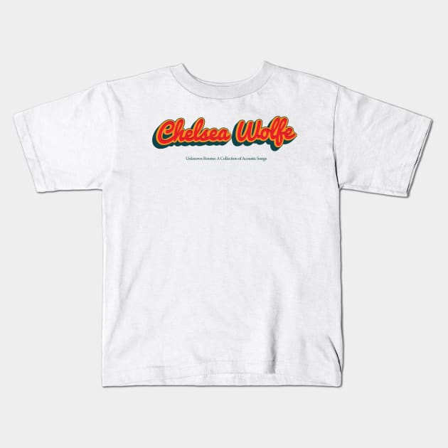 Chelsea Wolfe Kids T-Shirt by PowelCastStudio